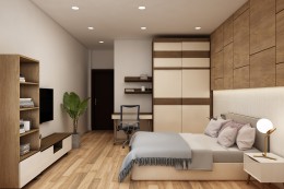 Thiết kế nội thất chung cư 2 phòng ngủ và 3 phòng ngủ hiện đại