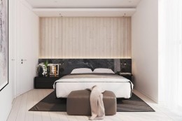 Thiết kế nội thất chung cư 62m2 với hai phòng ngủ đầy tiện nghi