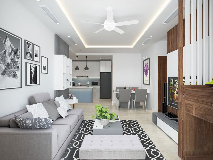 Thiết kế nội thất chung cư Tạo không gian sống đẹp và tiện nghi cho căn hộ của bạn