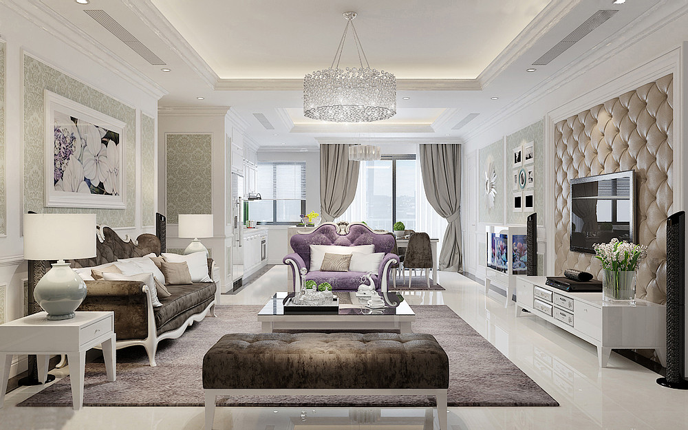 Các mẫu thiết kế nội thất phòng khách chung cư đơn giản đẹp mãn nhãn